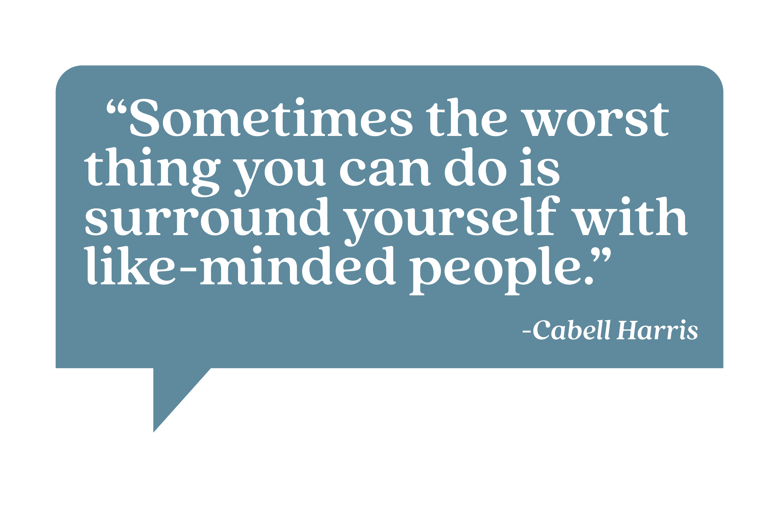 Cabell Harris quote 1