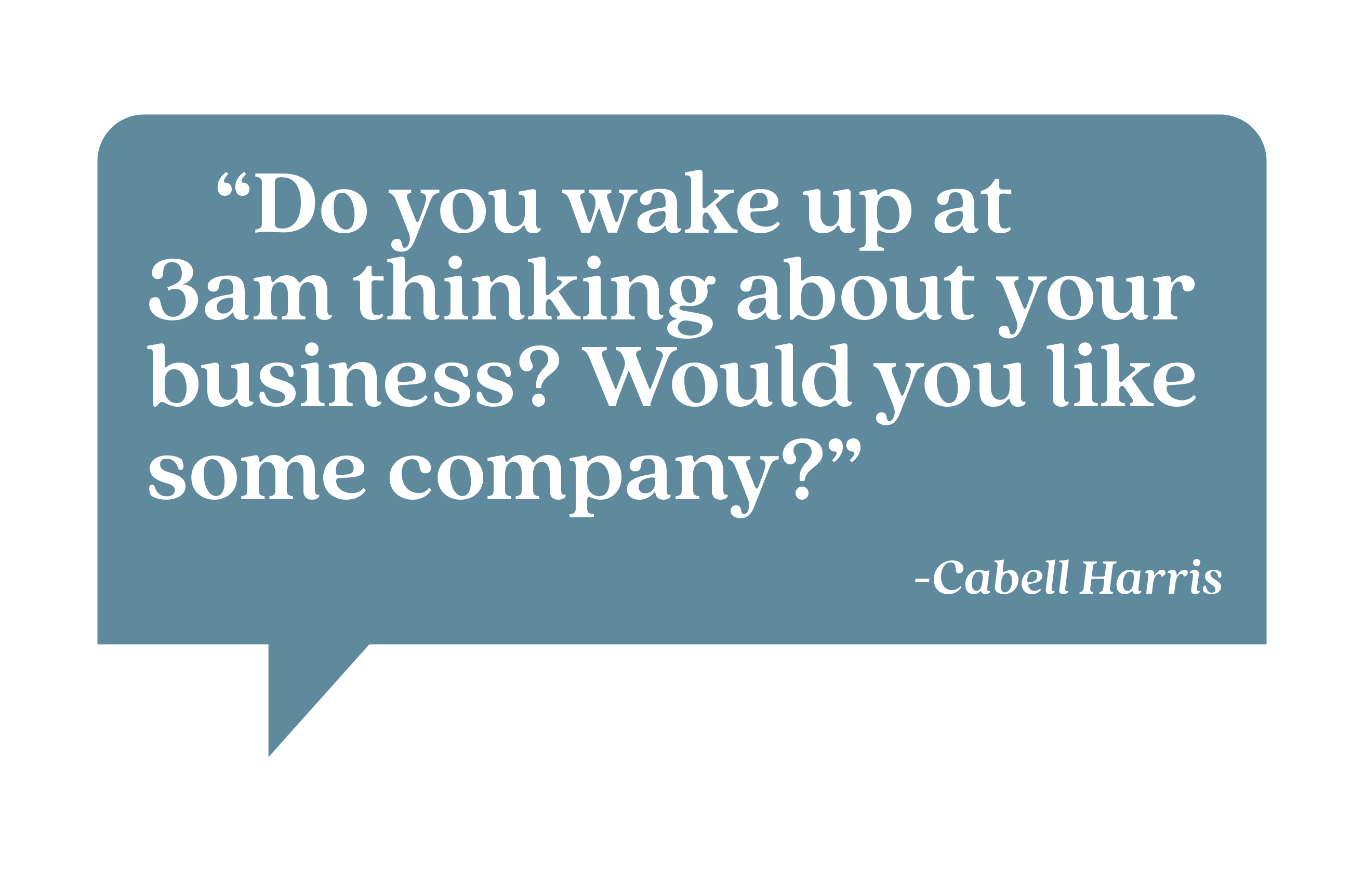 Cabell Harris quote 27