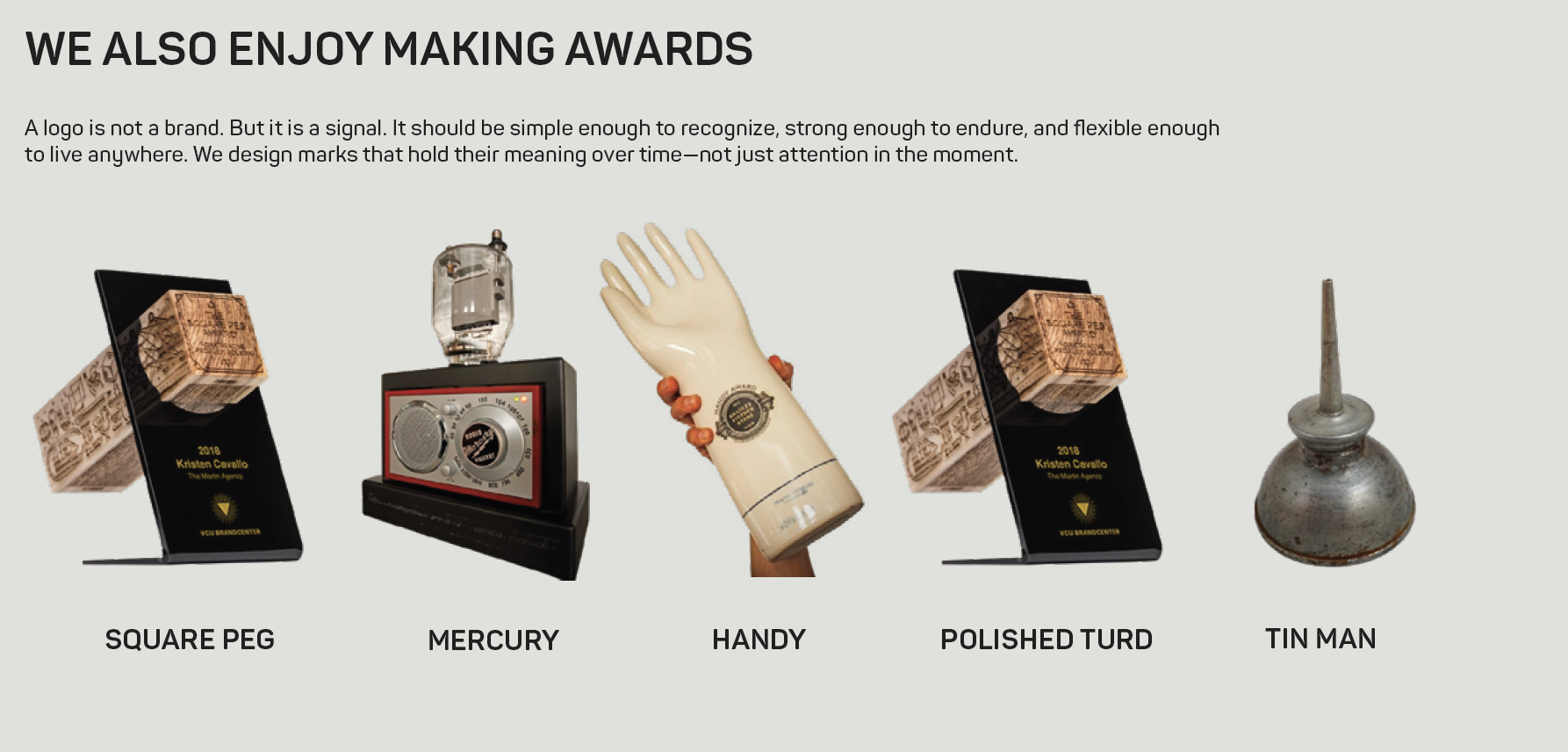 Square Peg award