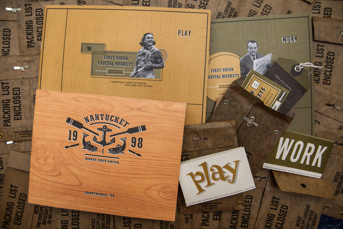 Nantucket — Retail and partner leave-behind collateral for Nantucket.