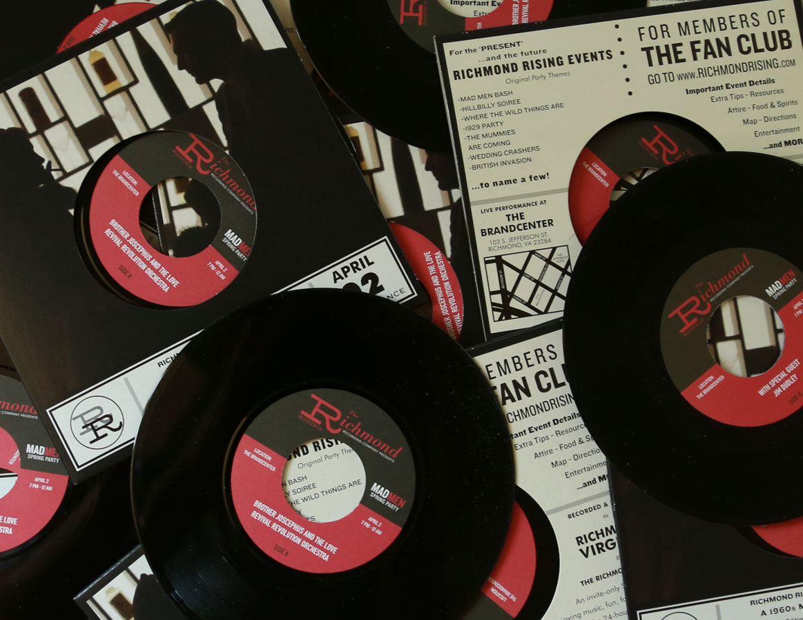 Richmond Rising — Event and initiative collateral for Richmond Rising placemaking.