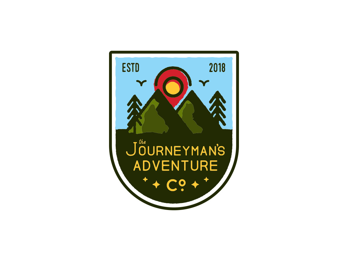 Journeyman — Logo and applications for Journeyman.