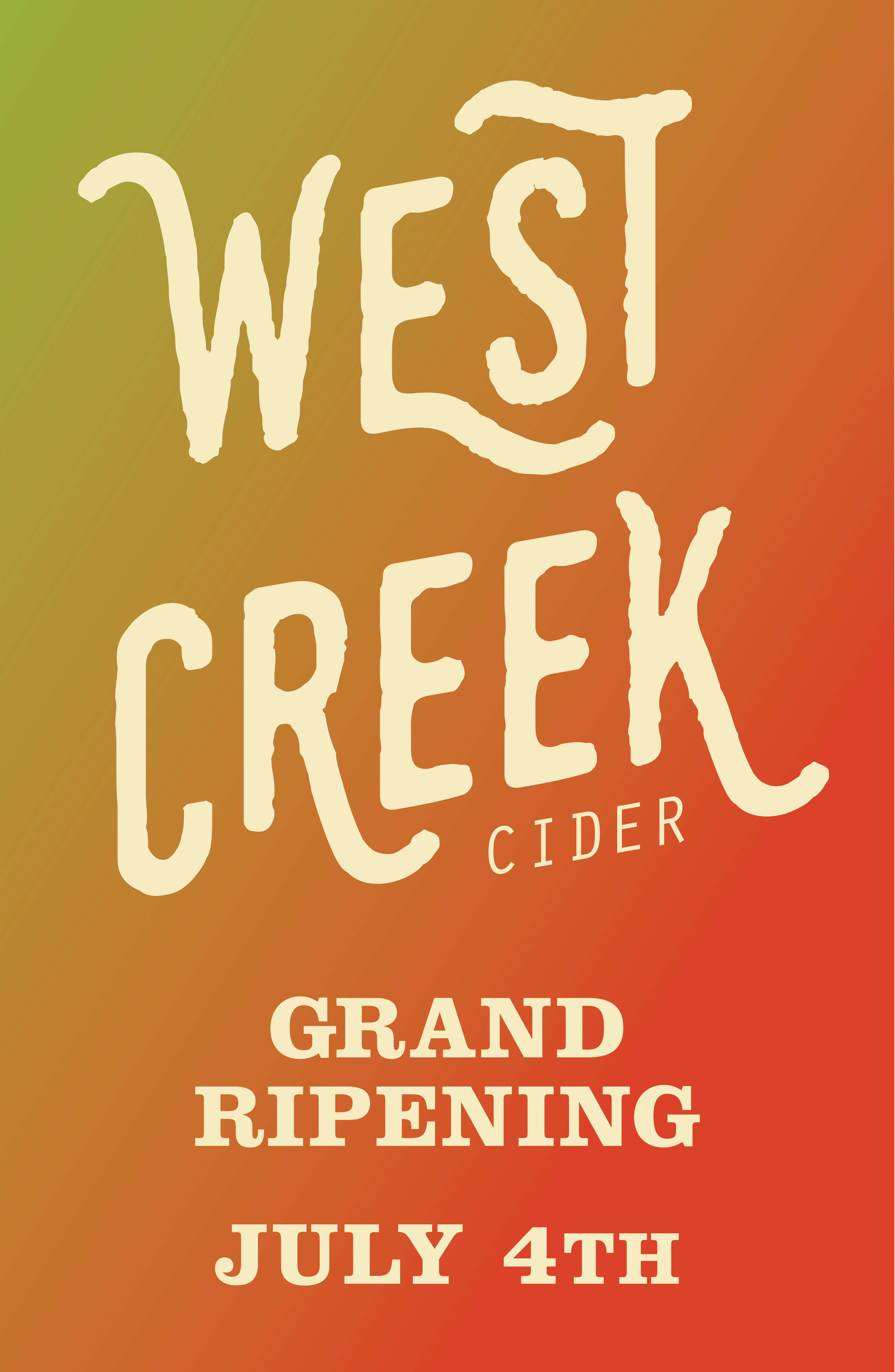 West Creek — Print and publication design for West Creek.