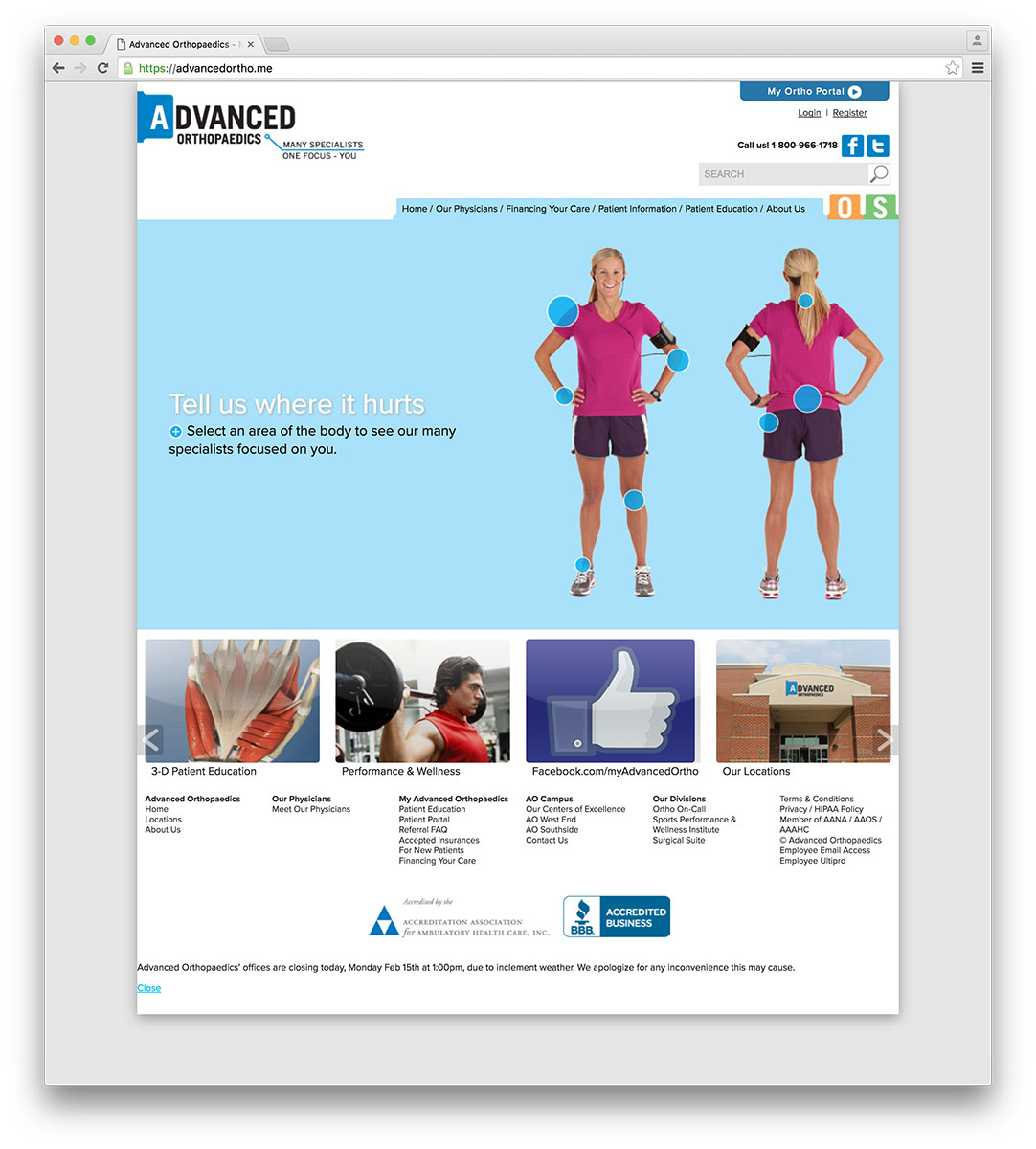 Advanced Orthopaedics portfolio image 6